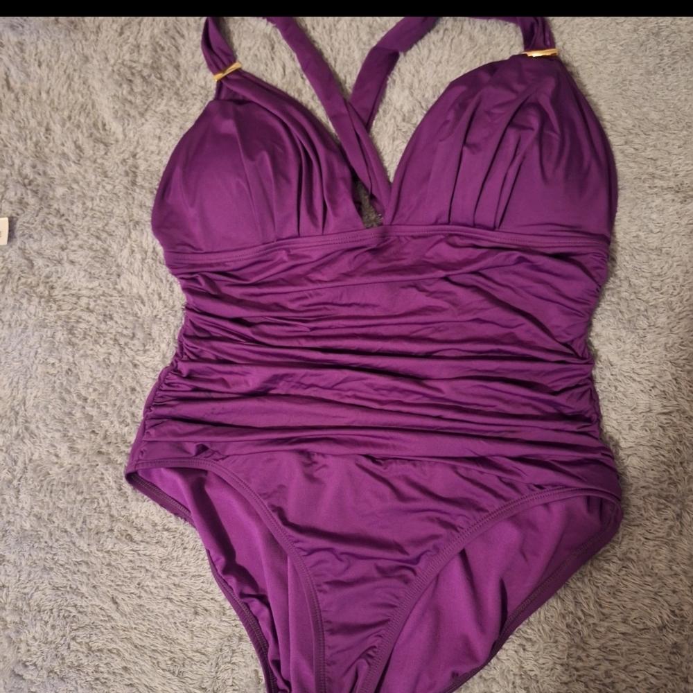 BAMBOO Vibrant Purple Swimwear